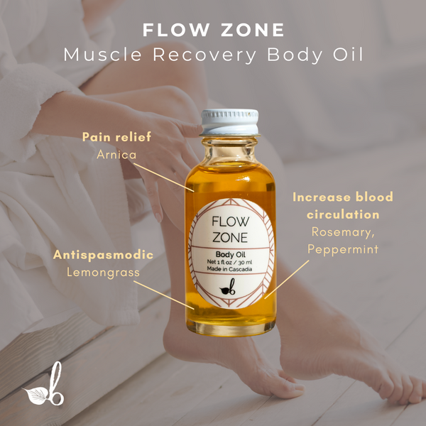 Flow Zone Muscle Recovery Oil